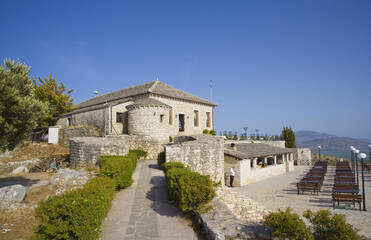 Fototapeta na wymiar Lekursi Castle in Saranda, Albania