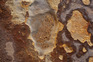 textura de minerales