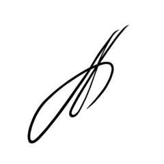 Vector signature. Fake autograph. Sample doe. Handwritten scrawl dummy. Handwriting scribble. Black written isolated on  background. Writing sketch placeholder. Write abstract line John, Smith, Jane
