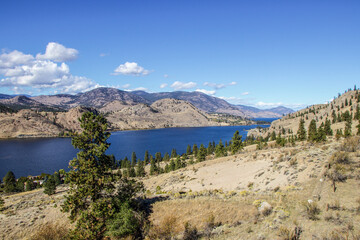 Fototapeta na wymiar Skaha Lake in the Okanagan Valley