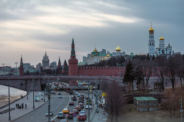 Fototapeta premium city in winter