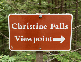 Christine Falls Sign