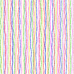 Striped pattern faint due to distortion,