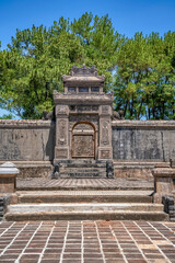 Tu Minh or Thanh Cung tomb, Hue, Vietnam.