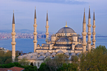 Sultanahmet Camii (Blue Mosque), Istanbul, Turkey