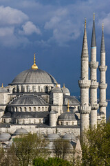Fototapeta na wymiar Sultanahmet Camii (Blue Mosque), Istanbul, Turkey