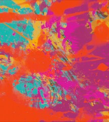 Abstract colorful ink pattern. Texture backdrop for various projects.