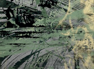 Colorful paint splashes. Abstract colorful ink pattern. Texture backdrop for various projects.