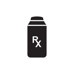 bottle pill icon vector design templates