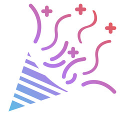 Obraz premium confetti