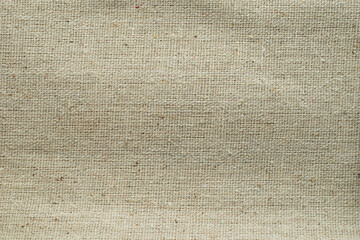 Fototapeta premium old canvas fabric texture and surface background. Eco concept
