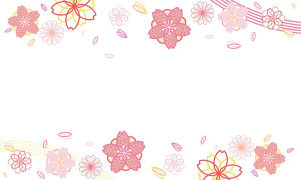 桜 さくら 和柄 和風 和 花見 和風背景 の画像 2 006 件の Stock 写真 ベクターおよびビデオ Adobe Stock