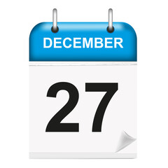 December 27th_Calendar icon