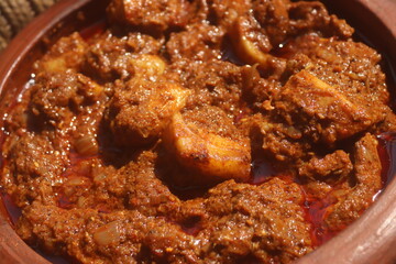 Pork vindaloo stock images