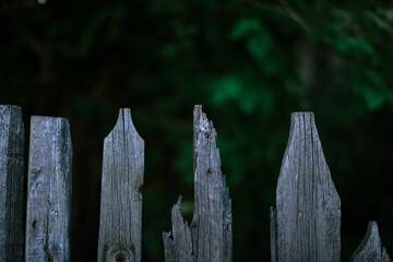 Wooden fence close up. Background.
