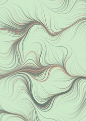Abstract Perlin Noise Geometric Pattern generative computational art illustration