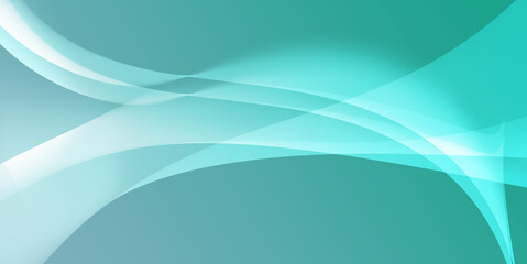 Graphic background wave light blue curve looks futuristic and simple modern flat gradient abstract. For text space, design, advertisement. For you