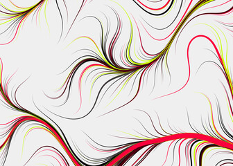 Fototapeta premium Abstract Perlin Noise Geometric Pattern generative computational art illustration