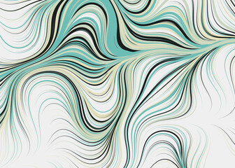 Abstract Perlin Noise Geometric Pattern generative computational art illustration