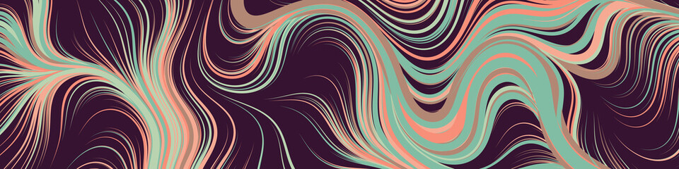 Abstract Perlin Noise Geometric Pattern generative computational art illustration