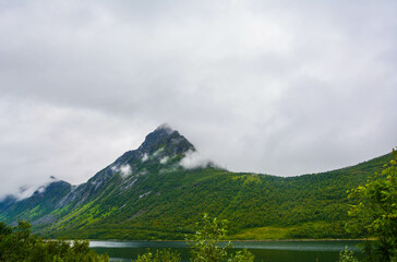 Obraz premium View from Mountain in Norway