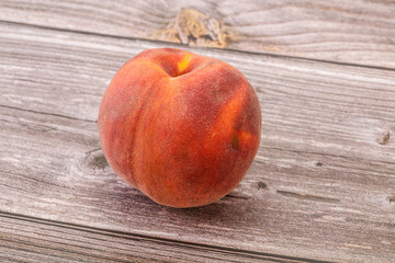 Fresh ripe sweet peach fruit
