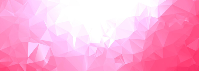 Obraz premium Abstract Geometric Polygonal banner background