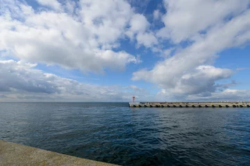 Foto op Plexiglas view of the sea port in Hel © FoTom