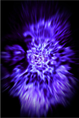 Obraz premium Abstract neon flash. Color of the year. Vector illustration.