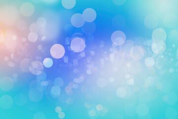 Fototapeta premium Abstract bokeh background gray Blue and white