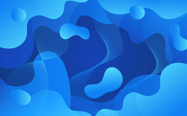 Liquid color background design. Fluid gradient shapes composition