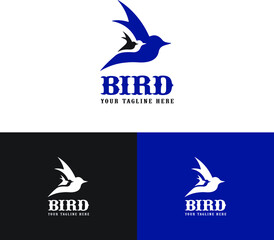 Bird and Baby Bird Logo Design