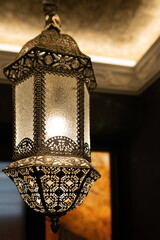 Vintage oriental lantern lamp - 474643305