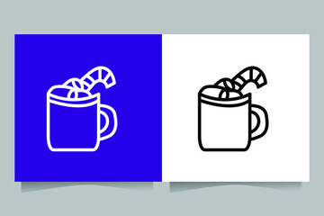 Christmas tree icon .Sign Christmas element. Outline vector collection. Isolated winter holiday symbols - Santa, Elf, snowman, Christmas tree, snowflake, deer, gnomes, berry leaves, sock, hat etc.