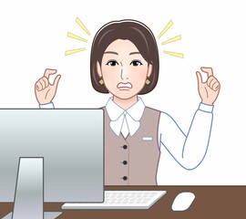 事務職の女性