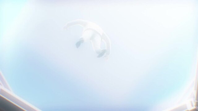 man getting abducted