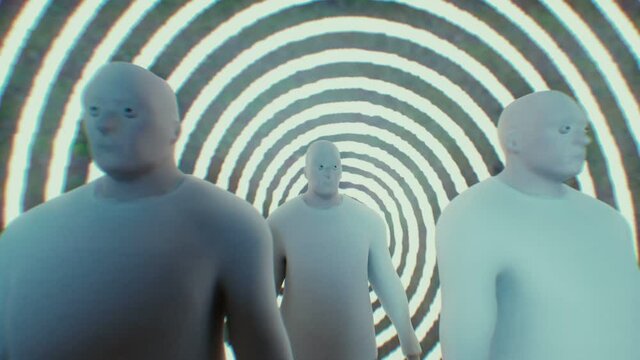 hypnotized and brainwashed