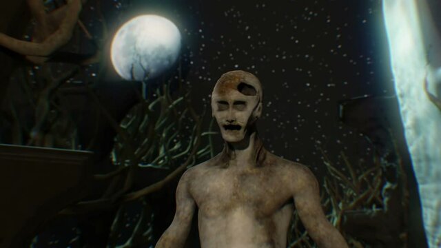 zombie undead creature