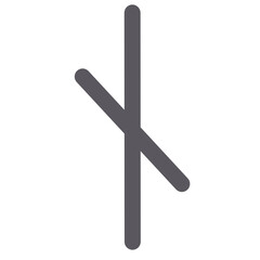 ルーン文字　ニイド