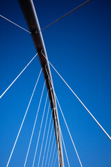 suspension bridge in the sky