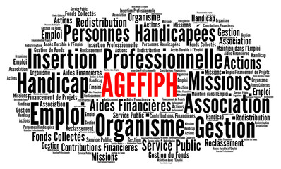 AGEFIPH nuage de mots