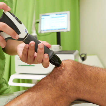 Herrramienta fisioterapia pierna