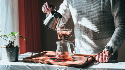 朝起きて美味しいコーヒーを淹れよう