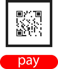 Payment and data transfer using a QR code.