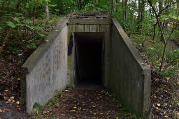 World War II bunker in Hel