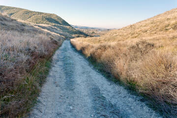 Camino de las Lagunas de San Juan. Madrid. España. Europa