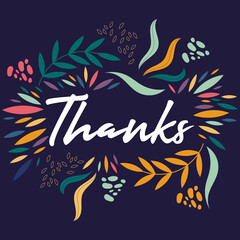 Thanks - Illustration