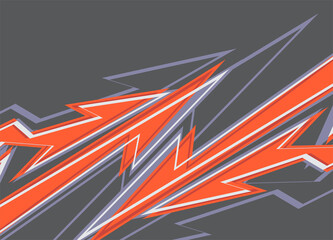 Abstract background with colorful arrow lines pattern