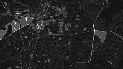 design art light black white map city mexico