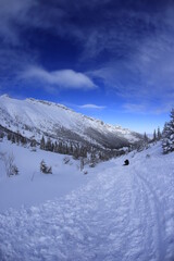 Kondratowa Valley in Winter, Tatra Mountains